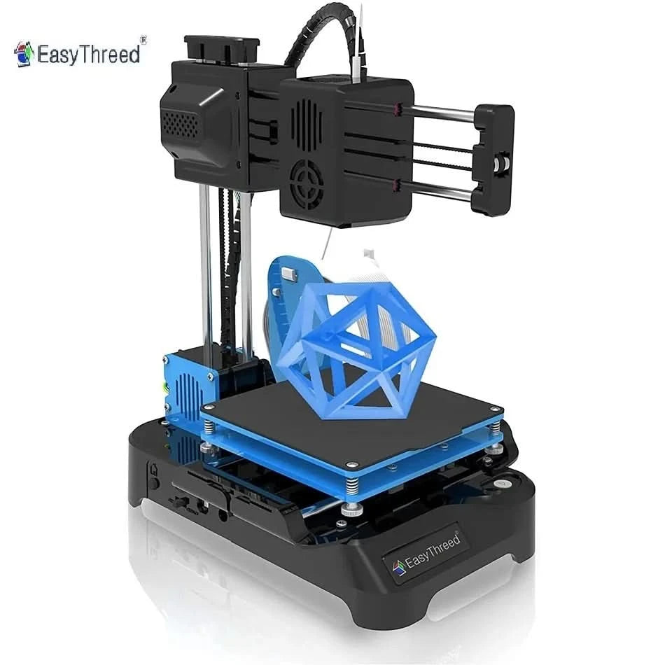 Easythreed Mini 3D-Drucker K9 Einfache Bedienung Ein-Klick-Druck Motherboard Magnetische Bauplattform Desktop-Drucker K7 Anfänger Kindergeschenk