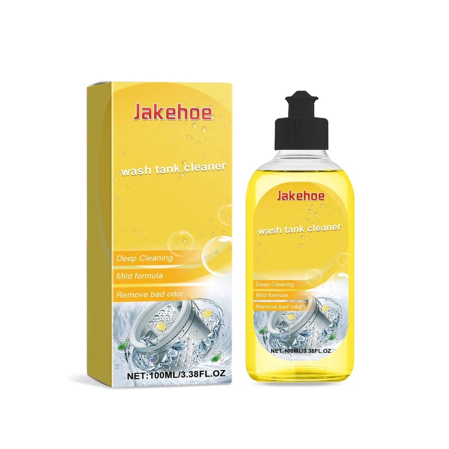 Washing Machine Cleaner Eco-Friendly Deep Cleaning Liquid Washer Cleaner Deodorizer Detergent Washing Machine Cleaning Liquid