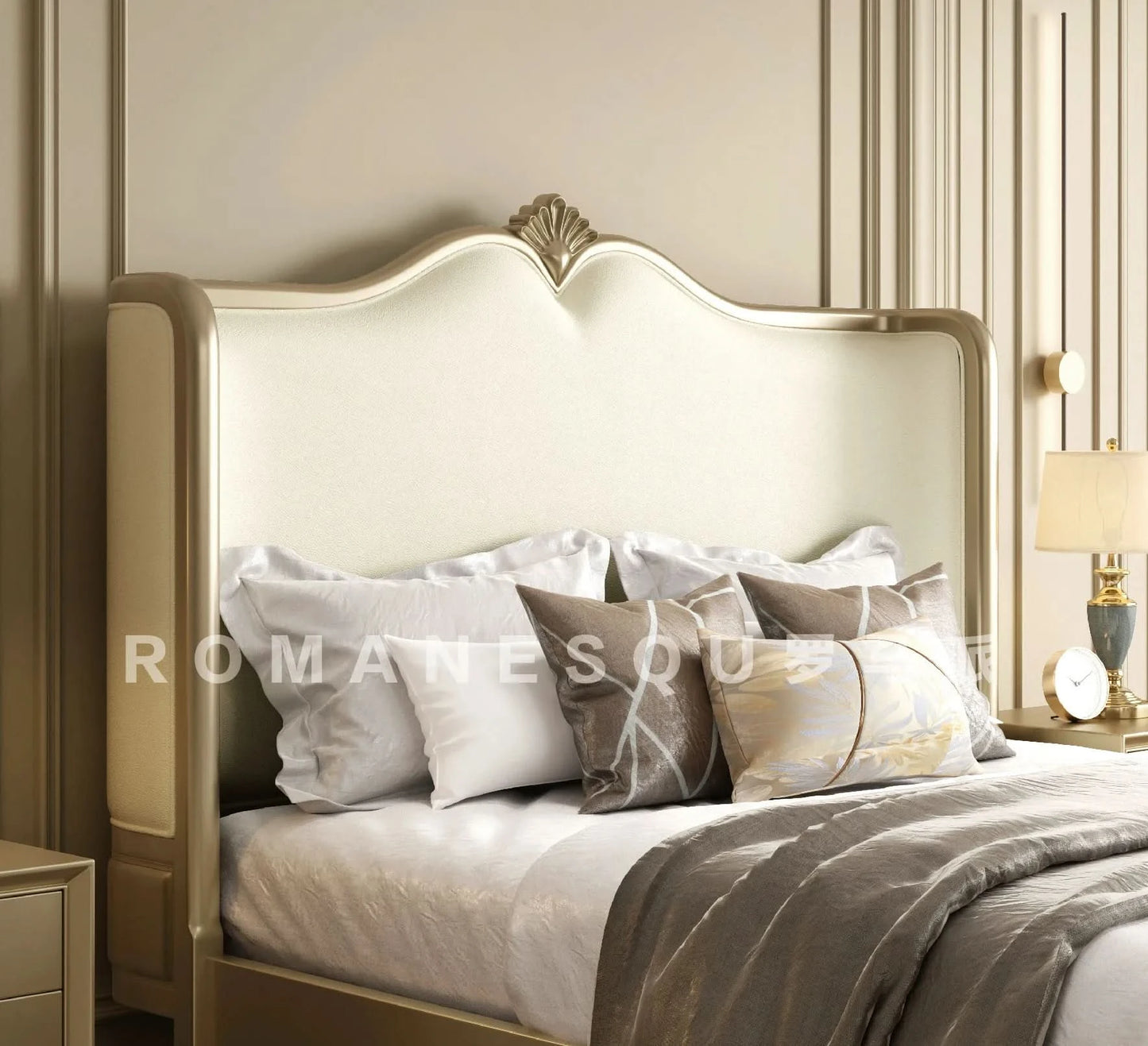 180x200cm Frame Double Bed Full Size Headboard Luxury Marriage Double Bed Queen Base Modern Clearance Adult Bedroom Furnitures