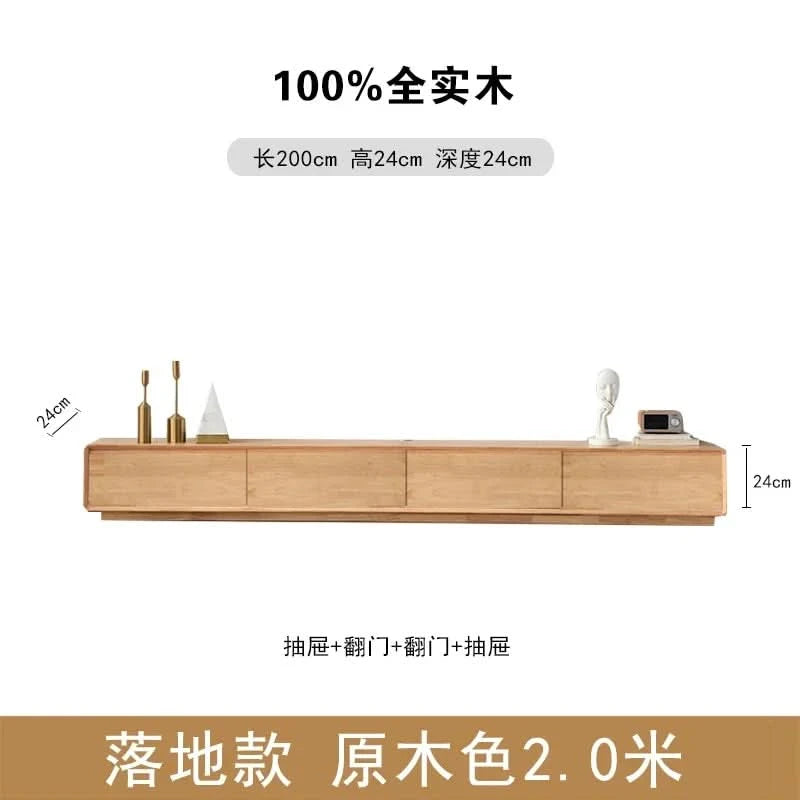 Wooden Long Tv Table Modern Design Nordic Accent Luxury Decoration Fashion Tv Stands Interior Archivadores Room Decorations