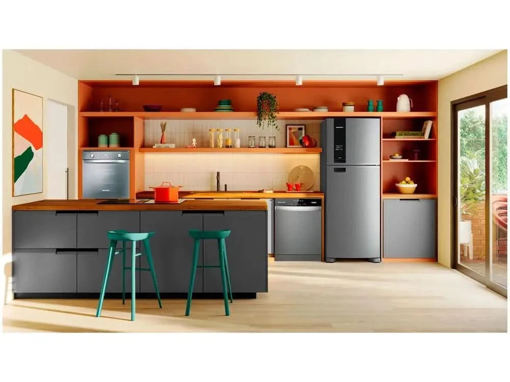 Kühlschrank/Kühlbox Brastemp No Frost Doppeltür - 110V