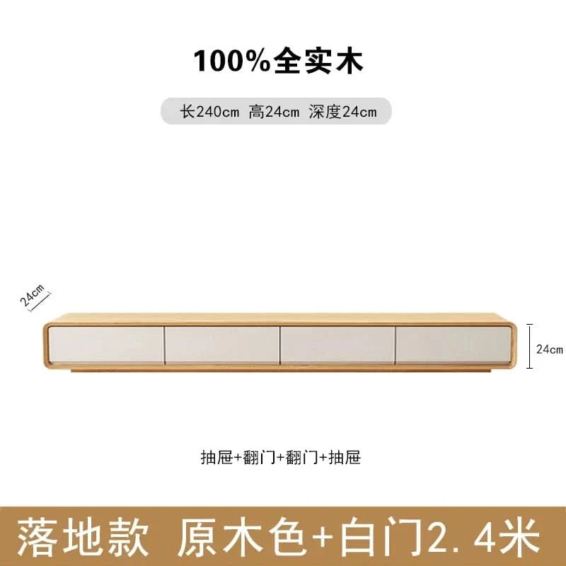 Wooden Long Tv Table Modern Design Nordic Accent Luxury Decoration Fashion Tv Stands Interior Archivadores Room Decorations
