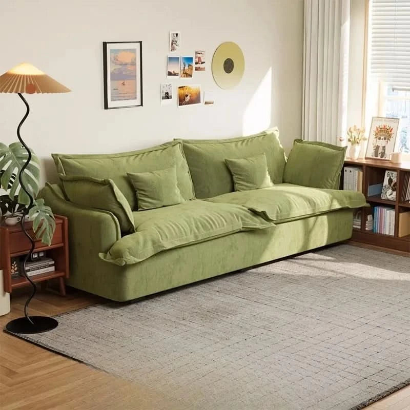 Double Floor Living Room Sofas Designer Cushion Adults Comfortable Sofa Floor Elegant Divani Da Soggiorno House Accessories