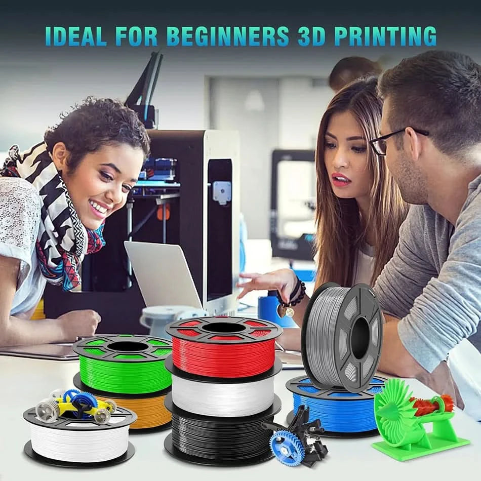 JAYO ABS Filament 1.75mm 3D Printer Filament 10Rolls For FDM 3D Printers 3D Pen Filament Refills 1KG/Roll 3D Printing Materials
