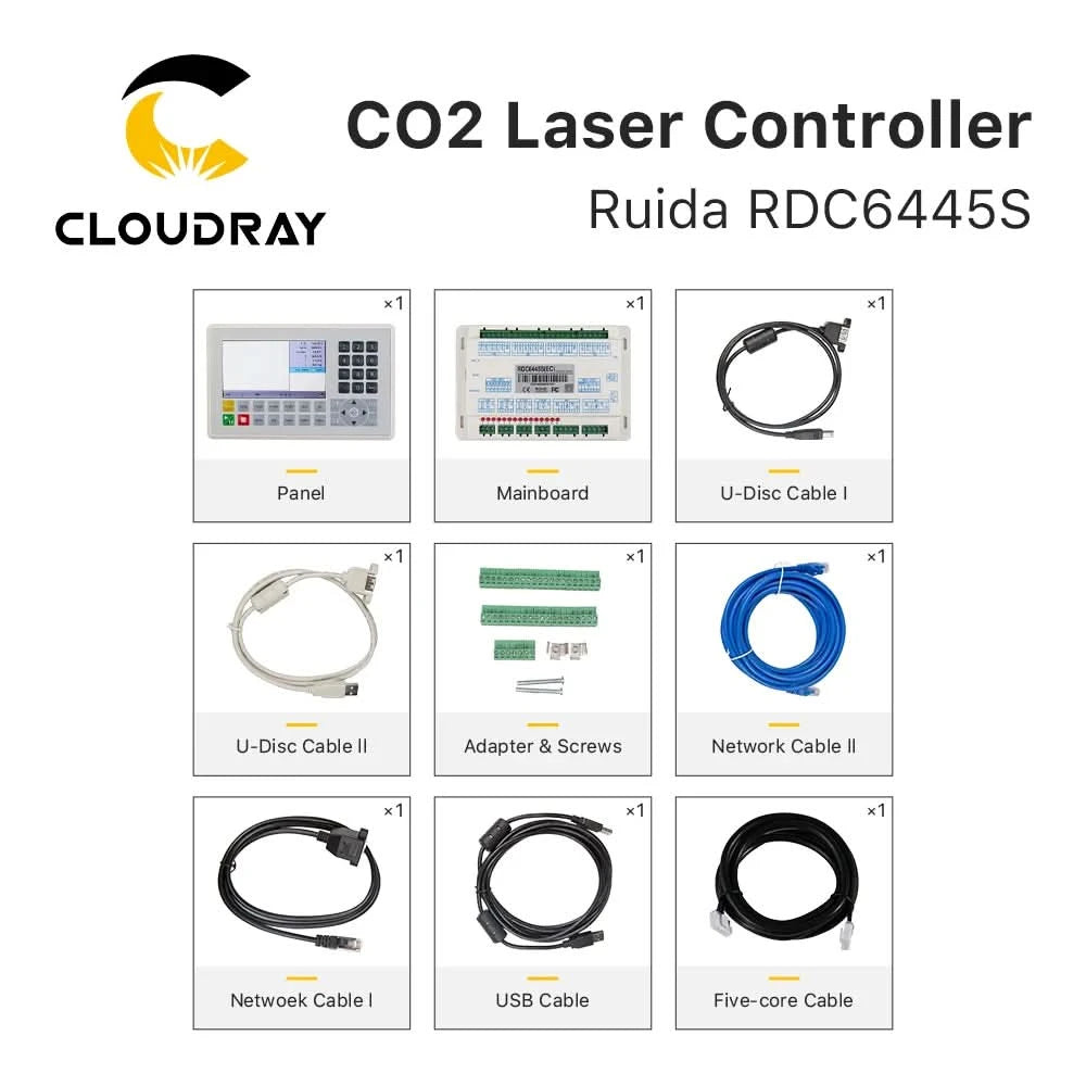 Ruida RDC6445 RDC6445G RDC6445S Steuerung für Co2 Laser Graviermaschine Schneidemaschine Upgrade RDC6442 RDC6442G