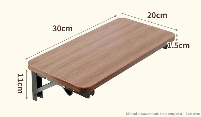New Foldable Collapsible Organizer Attachable Bedside Shelf Table Under Bed Mat Dorm Bunk Bed Storage for College Space Save