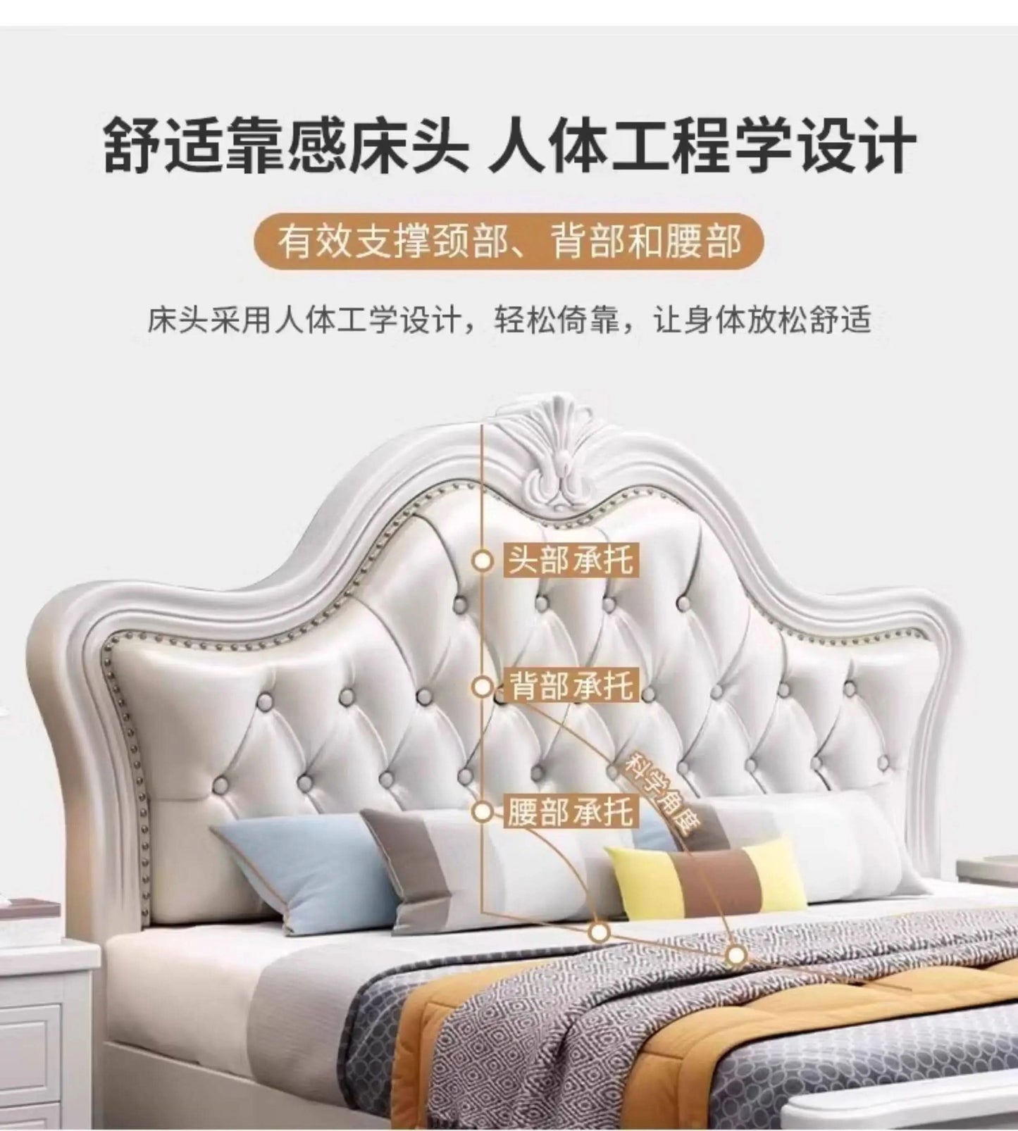 Design Bedroom Bed Children Luxury Single Full Girls Modern Headboards Bed Design Simple Letto Matrimoniale Unique Furniture