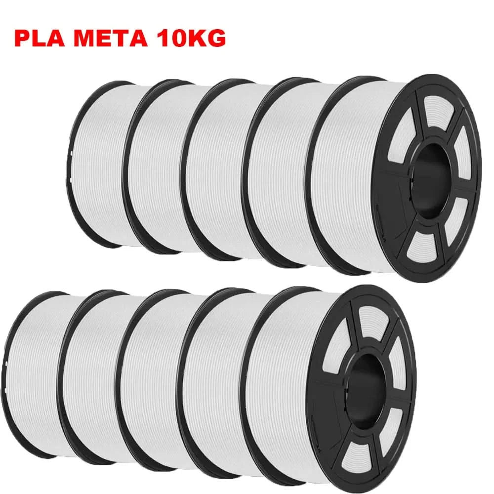SUNLU 3D Filament PLA/PLA META/PETG/ABS/TPU/PLA MATTE 1.75mm 10 Rollen 1KG/0.5KG 3D-Drucker-Filament für 3D-Drucker