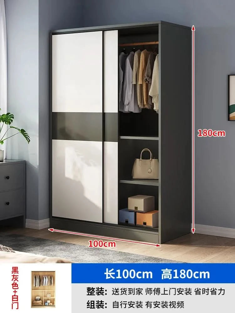Bedroom Full Size Wardrobes Crafts Storage White Aesthetic Floor Small Wardrobe Dressers Sets Szafy Do Sypialni Home Furniture
