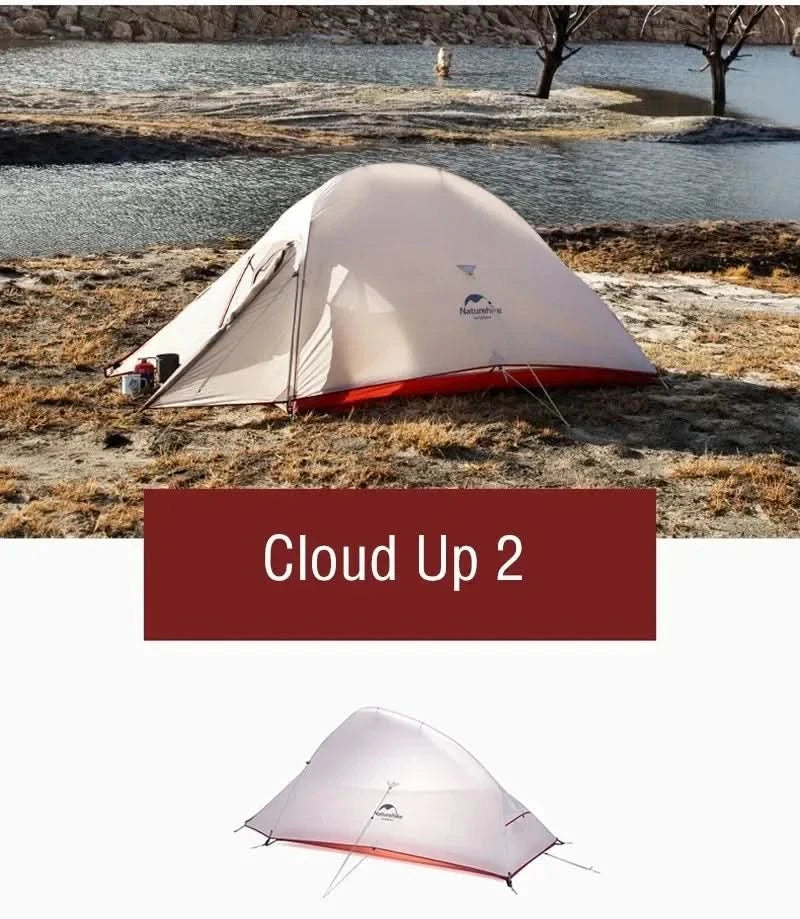 Naturehike Brazil Cloud Up 1-2-3P Camping Rucksack Outdoor Ultraleicht Wasserdichtes Zelt Camping Strandzelt