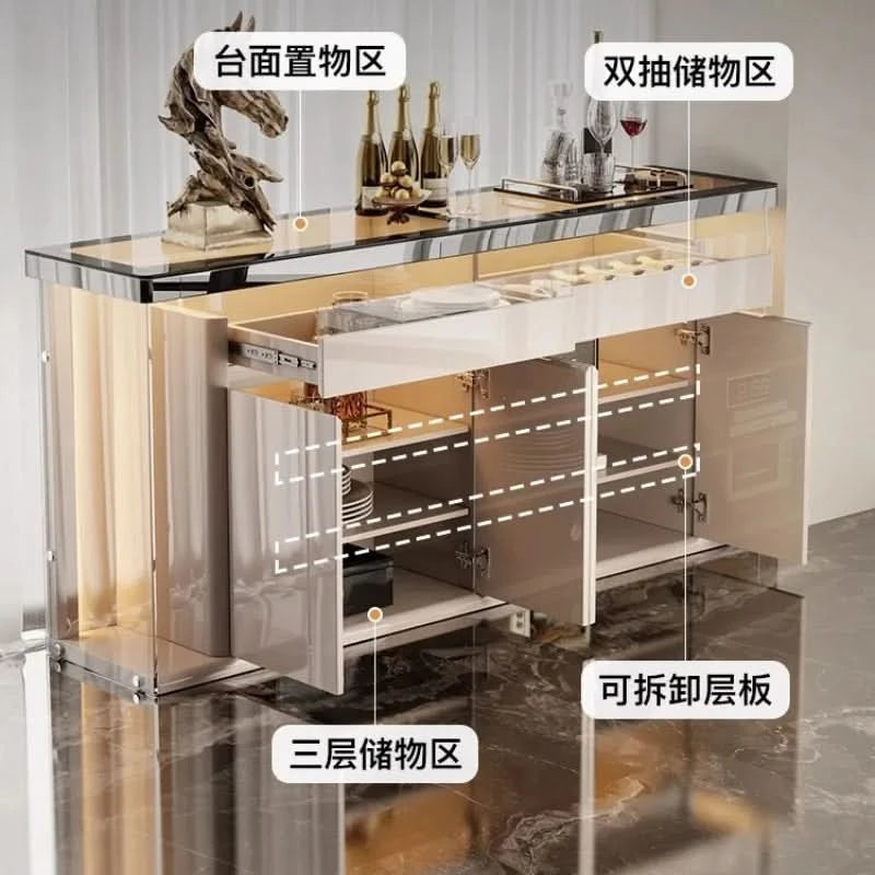 Floor Salon Living Room Cabinets Jewelry Modern Large Craft Cabinet Multipurpose Shelf Muebles Hogar Furniture Accessories