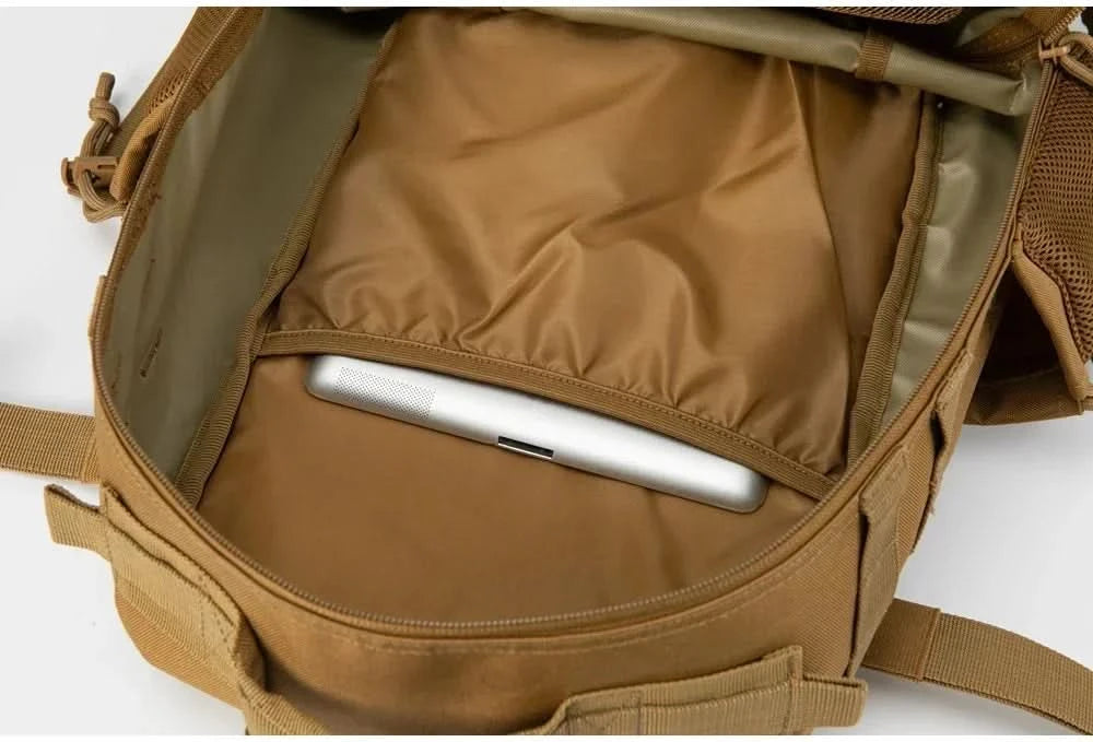 25L/45L Taktische Rucksäcke für Herren und Damen, Outdoor-Aktivitäten, kleine Schulrucksäcke mit Wasserflaschenhalter