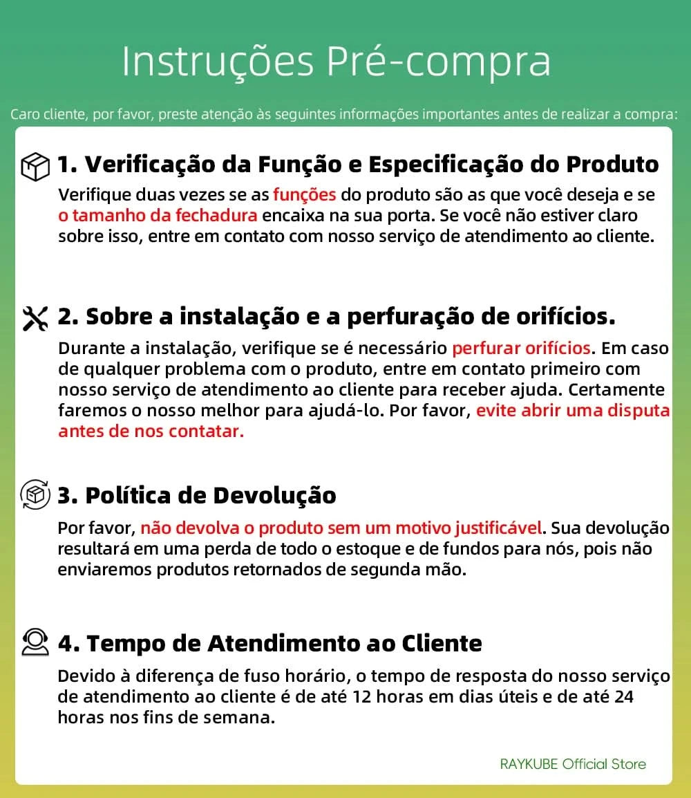 Do Brasil RAYKUBE Black K7 Pro+ Tuya Bluetooth Biometric Fingerprint Door Lock Smart Digital Lock Tuya App Unlock Keyless Lock