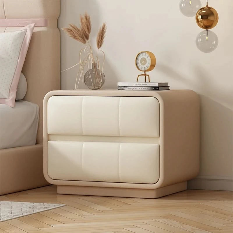 Children's Room Bedside Cabinet Free-Standing Wooden Storage Table Small Side Organizer for Bedroom Balcony
