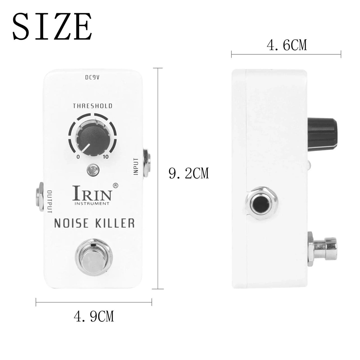 IRIN Noise Killer Gitarrenpedal RS-15 E-Gitarren-Effekt True Bypass Mini Einzeltreter Gitarrenzubehör & -teile