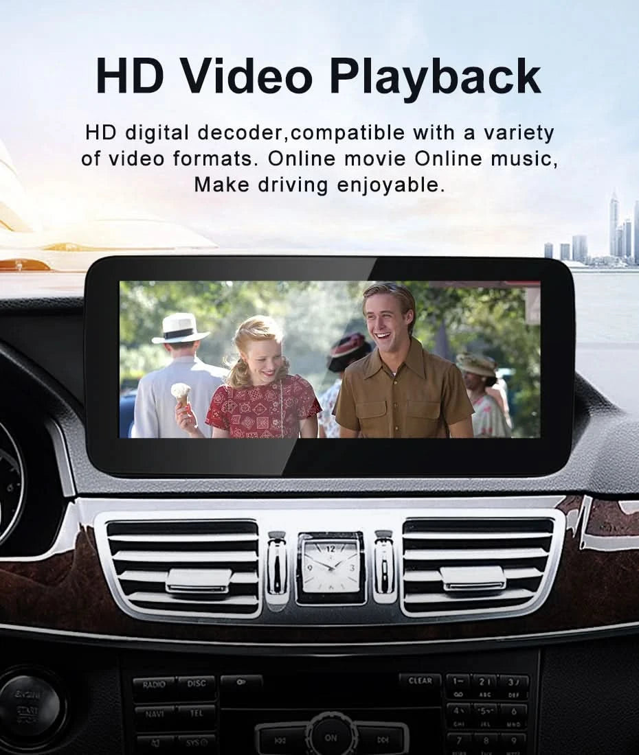 STWE Neues Auto Multimedia Drahtloses Android AUTO CarPlay 10,25 Zoll 12,3 Zoll Bildschirm für Mercedes Benz E-Klasse W212 Auto-Videoplayer