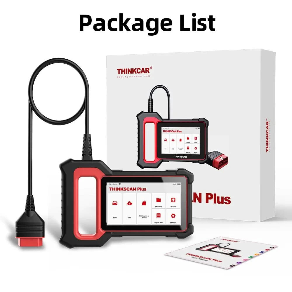 THINKSCAN PLUS S7 S6 S4 THINKCAR OBD2 Scanner Auto ABS, SRS, ECM, TCM, BCM, AC System Auto EOBDⅡ Diagnose-Scan-Tool Auto Codeleser