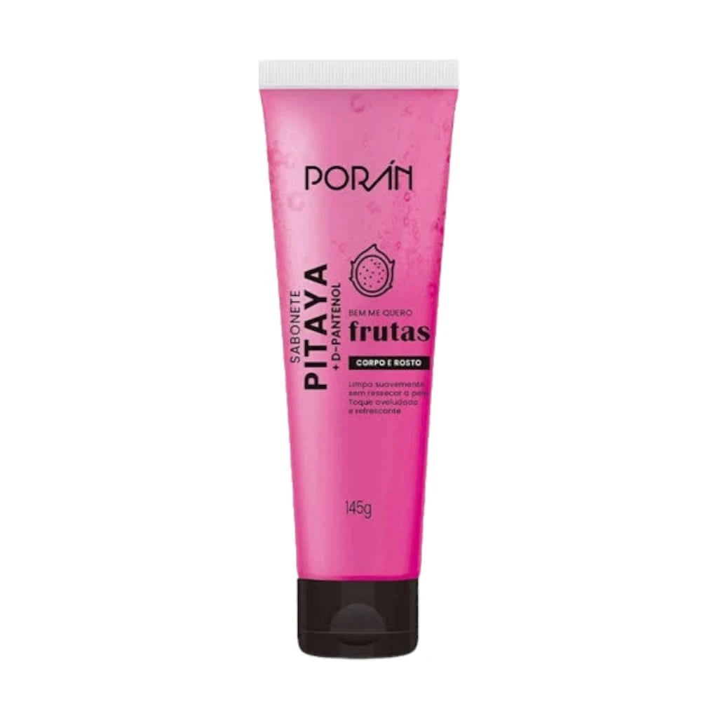 Kit mit 3 Artikeln Peeling, Feuchtigkeitscreme und Körper- und Gesichtsseife Pitaya Porán