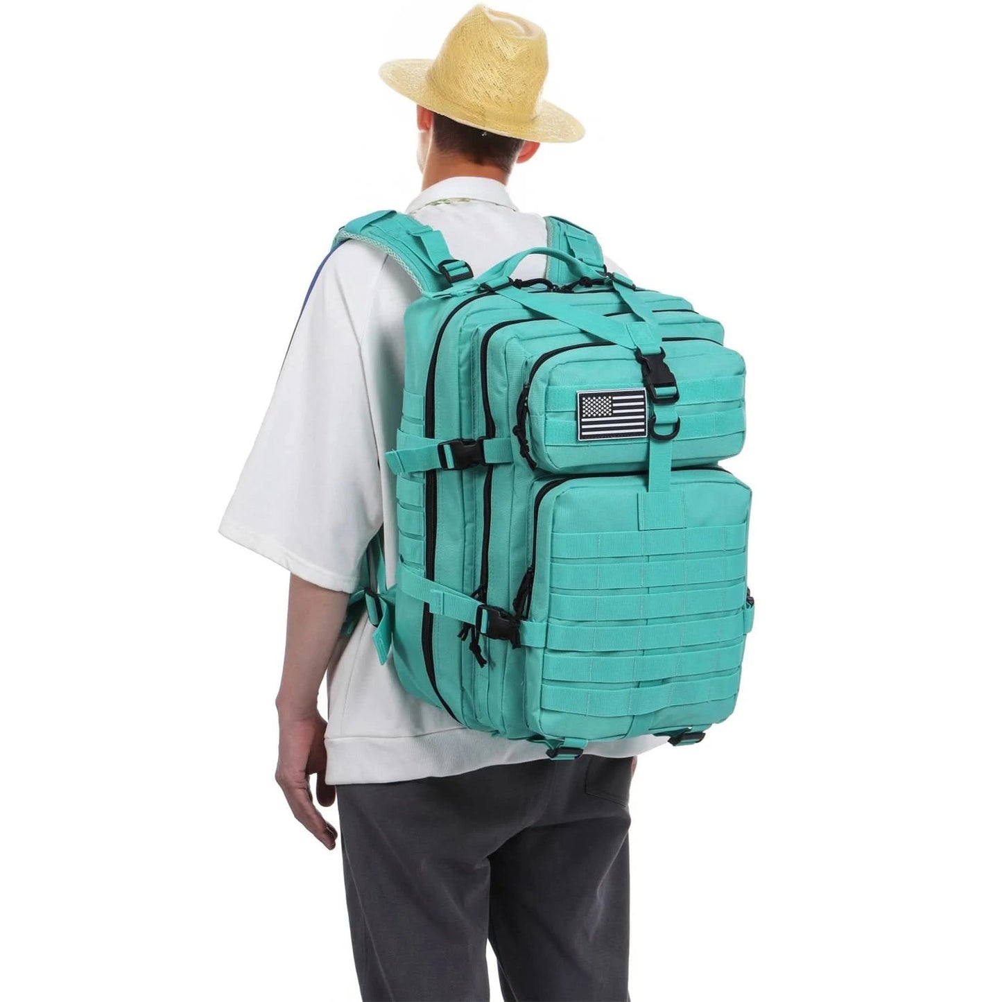 30L/50L 1000D Nylon Wasserdichter Rucksack Outdoor-Rucksäcke Taktischer Sport Camping Wandern Trekking Angeln Jagdtasche
