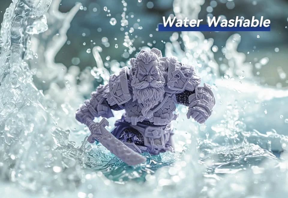 ELEGOO Water Washable 3D Druckerharz LCD UV-härtendes Harz 405nm Standard Photopolymerharz für LCD 3D-Druck 1000g 8 Farben