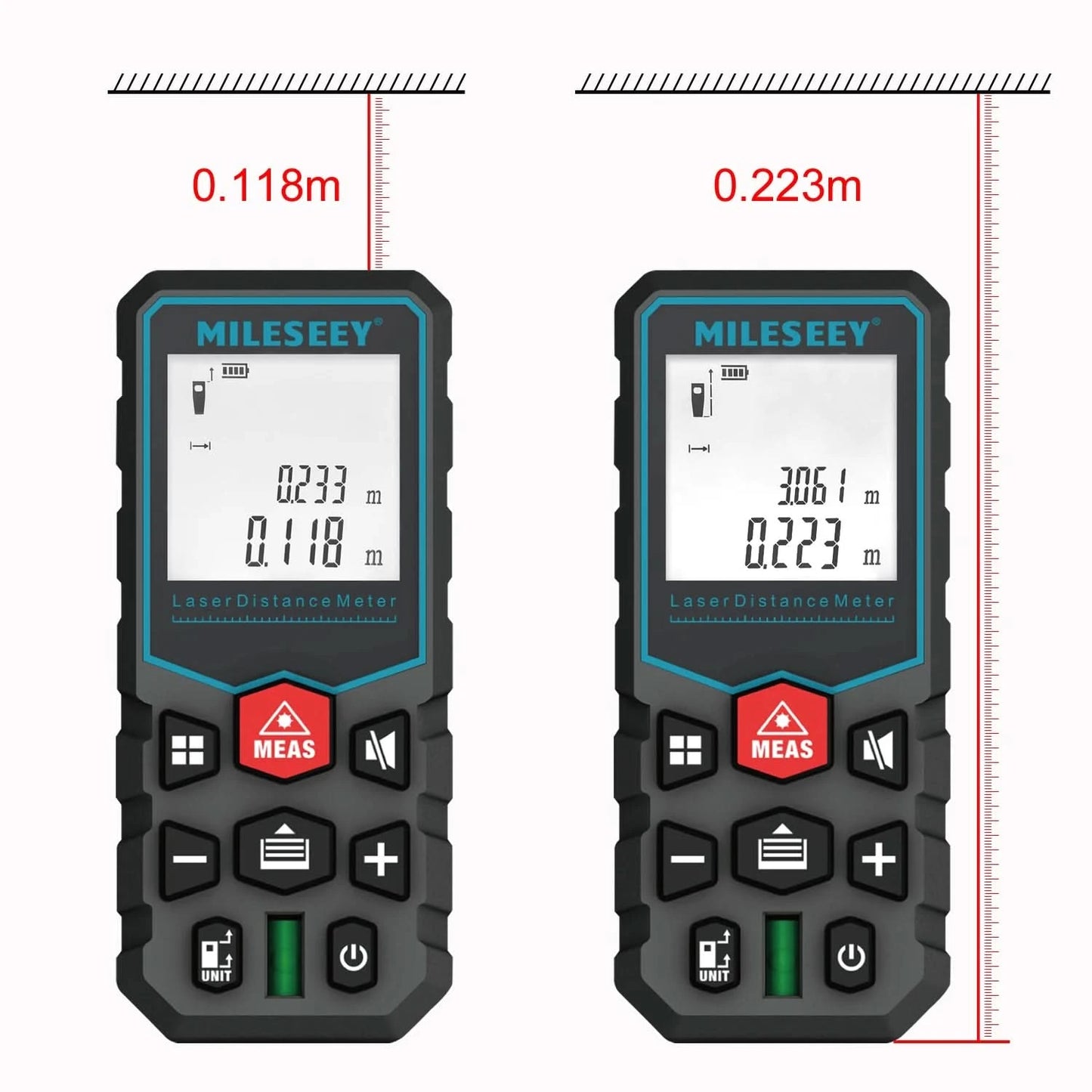 Mileseey X5 S6 Laser Tape Measure Laser Profesional Laser Distance Meter Trena Rangefinder Laser Metro Laser Range Finder