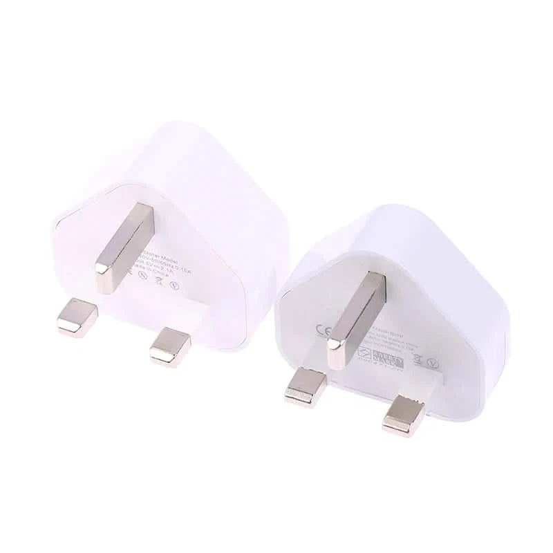 HUAHUA2025 NEU 1 Stk. Dual Port Schnellladegerät 5 V/2,1 A, UK 3-Pol Wandadapter für Telefone & Tablets, Multi-Geräte USB Lade-Hub