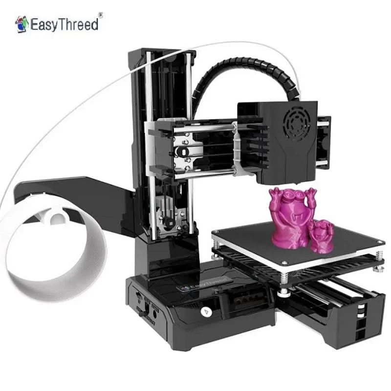 Easythreed Mini 3D-Drucker K9 Einfache Bedienung Ein-Klick-Druck Motherboard Magnetische Bauplattform Desktop-Drucker K7 Anfänger Kindergeschenk