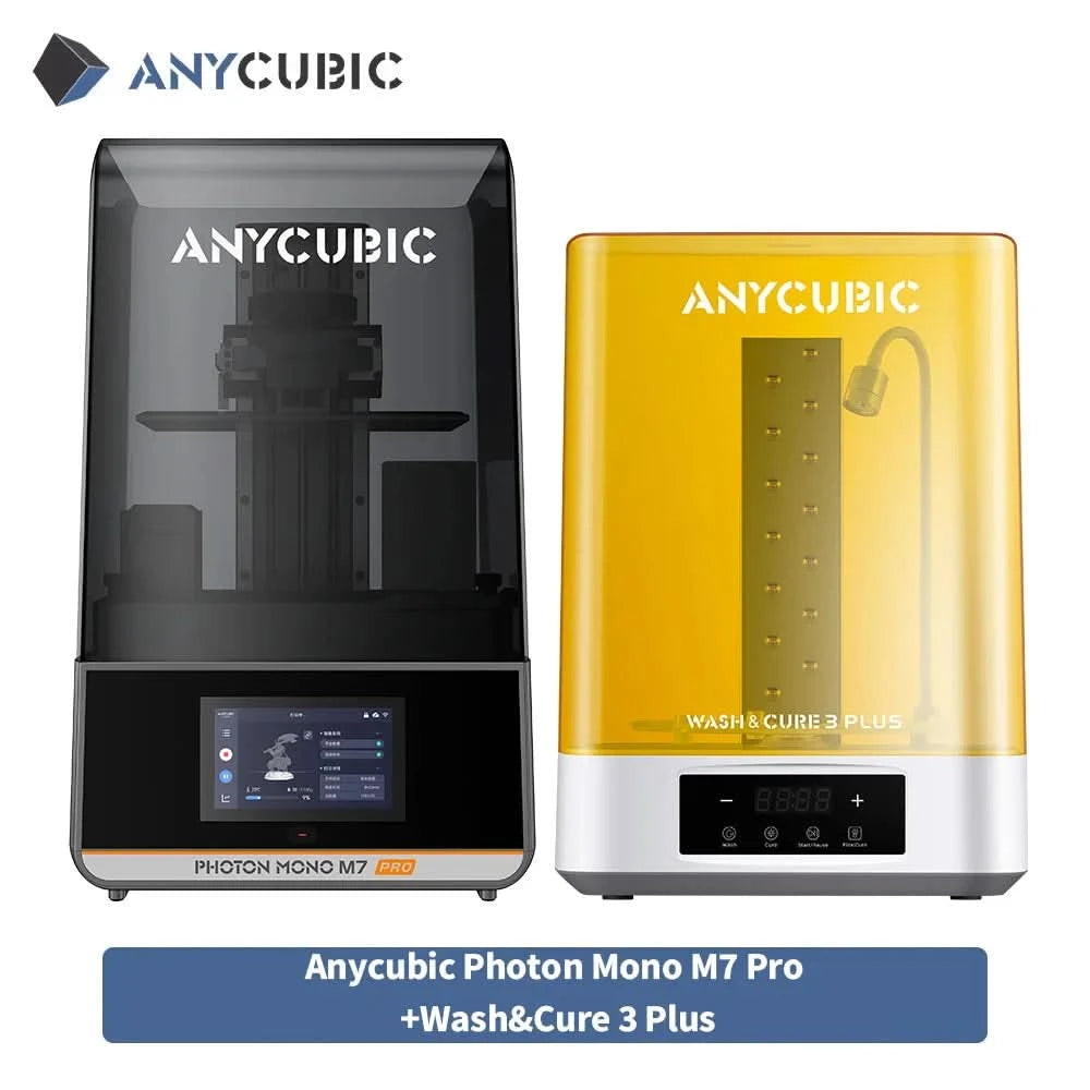 ANYCUBIC Photon Mono M7 Pro 14K Geschwindigkeit bis zu 170 mm/h Mono MSLA 3D-Drucker 10,1'' LCD-Harz 3D-Drucker Größe 223*126*230mm