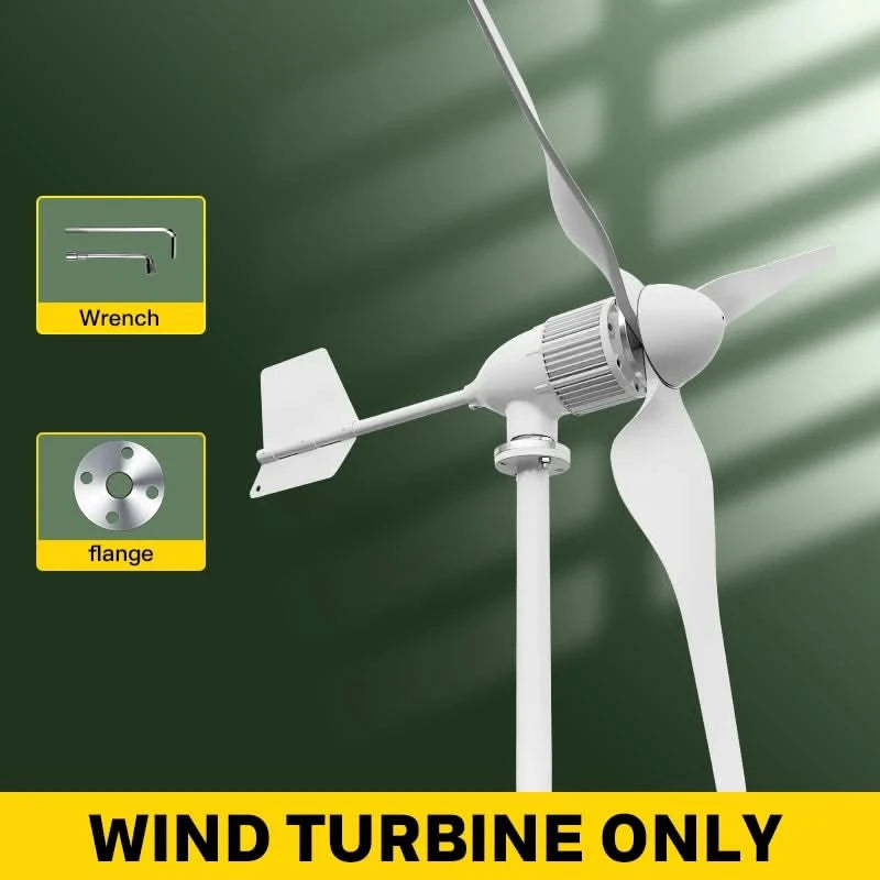 5000 W 2 kW Horizontale Windkraftanlage Generator 96 V 48 V 24 V Freie Energie Magnet Dynamo Starke Leistung 220 V Wechselrichter Ausgang für Zuhause