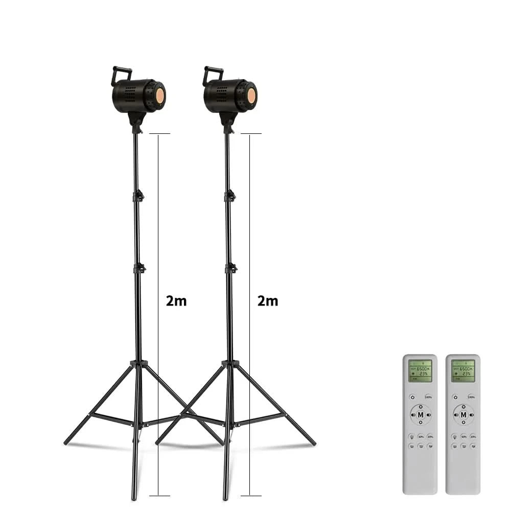 135W Photography LED Video Light  Daylight-Balanced Sun Lamp for Portrait Flash Studio Accessories Youtube Live
