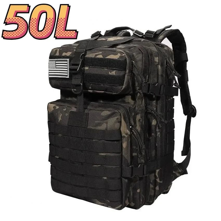 30L/50L 1000D Nylon Wasserdichter Trekking Angel Rucksack Outdoor Rucksäcke Taktische Sport Camping Wandern