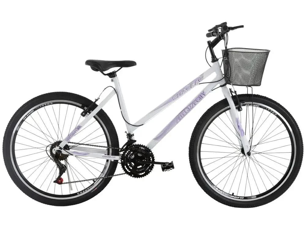 Bicycle Aro 26 Colli Cazelle Allegra City Brake Steel V-Brake 18 Marches