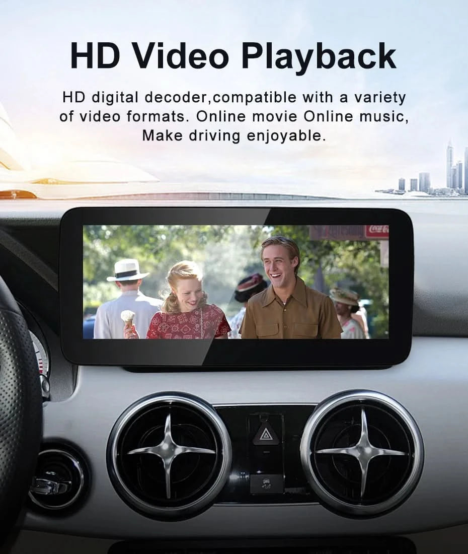 STWEI 2024 New Car Multimedia Wireless Android AUTO CarPlay 10.25inch 12.3inch Screen For Mercedes Benz GLK X204 2010 2013 2015