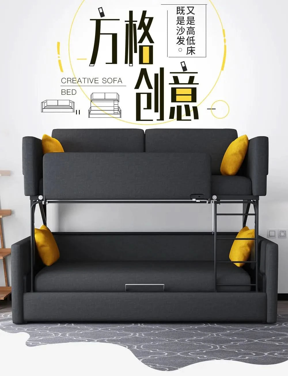 Apartment Multifunctional Living Room Sofas Small Apartment Sleeper Adults Luxury Sofa Comfortable Soft Meuble Maison Furniture