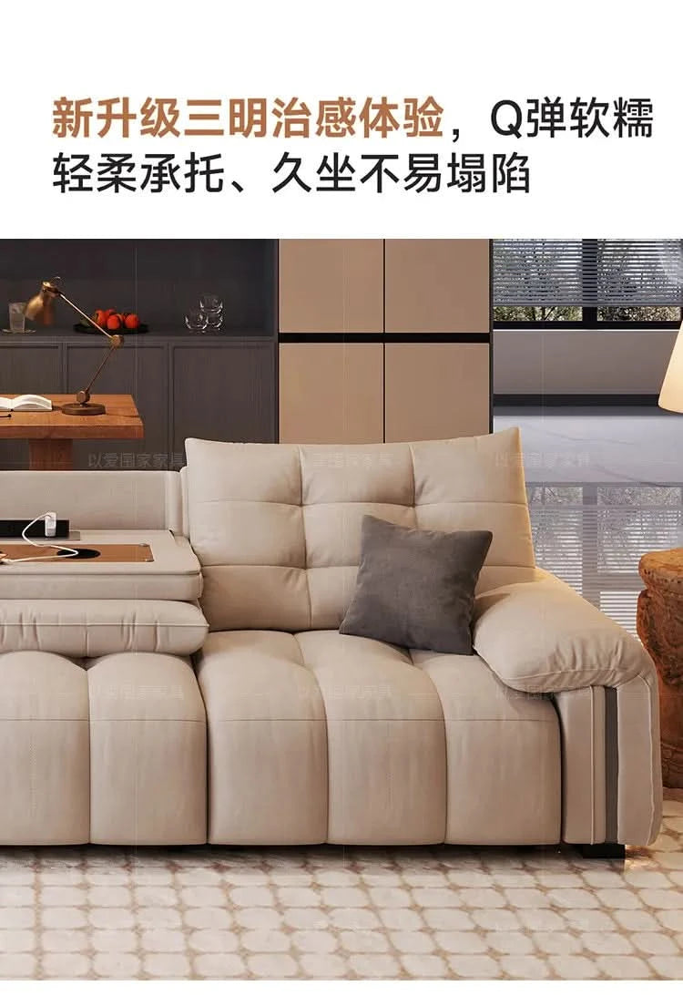 Multifunctional Lounge Electric Sofa Modern Fashion Retractable Sofa Bed Luxury Modern Full Size Frame Furniture Living Room