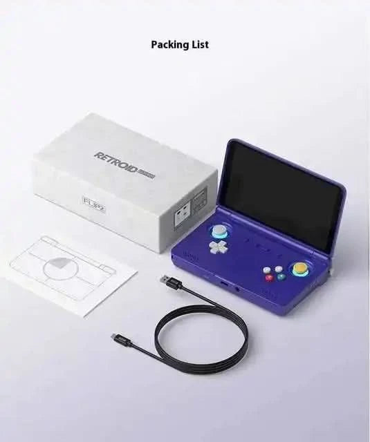 Retroid Pocket Flip 2 RP Flip 2 Retro Handheld-Spielkonsole Videospielkonsole 5,5'' AMOLED-Touchscreen PSP PS2 SD865 Android13