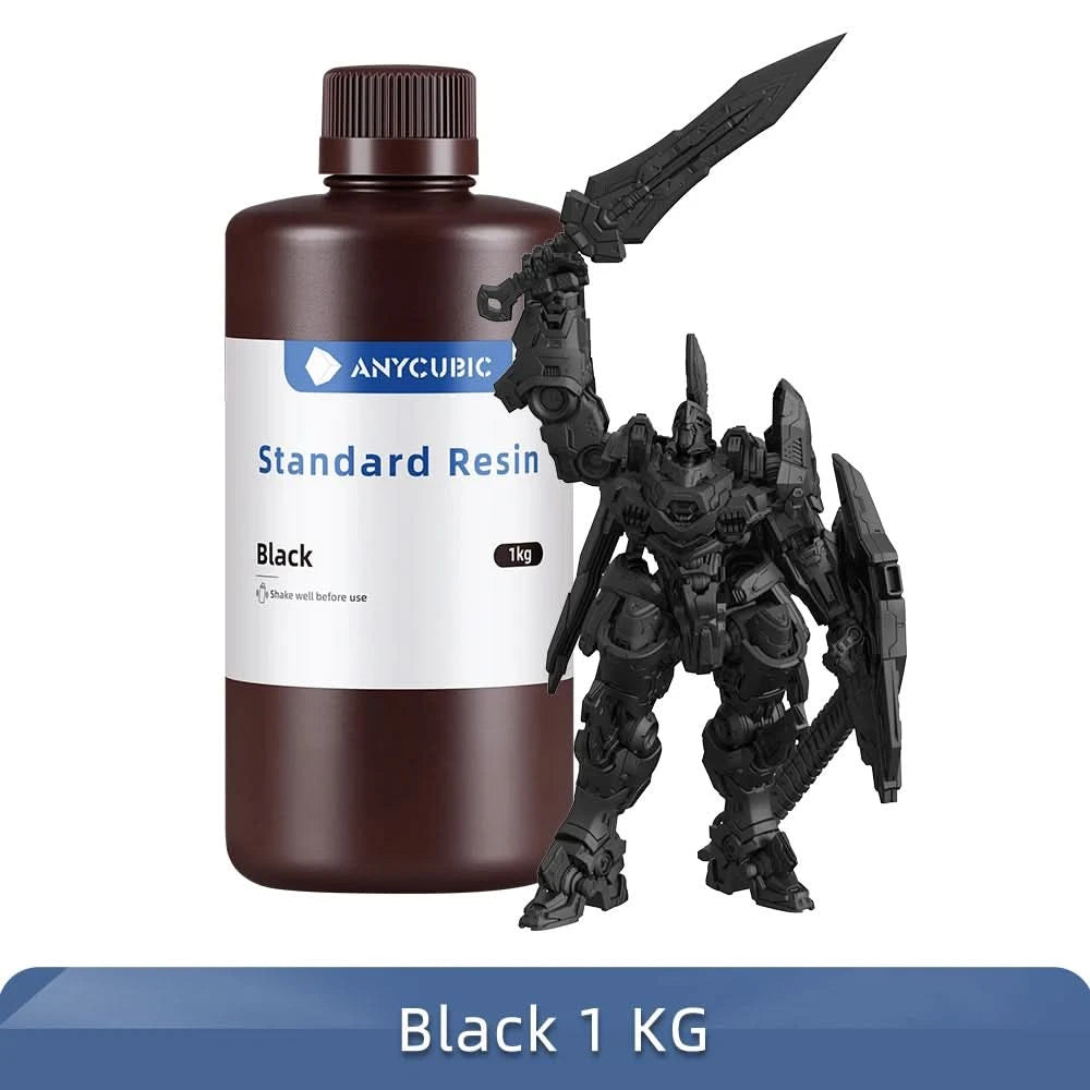 ANYCUBIC Standardharz 3D-Drucker Hochpräzises 405nm UV-härtendes Harz LCD 3D-Druck UV-Harzmaterialien für Photon Mono