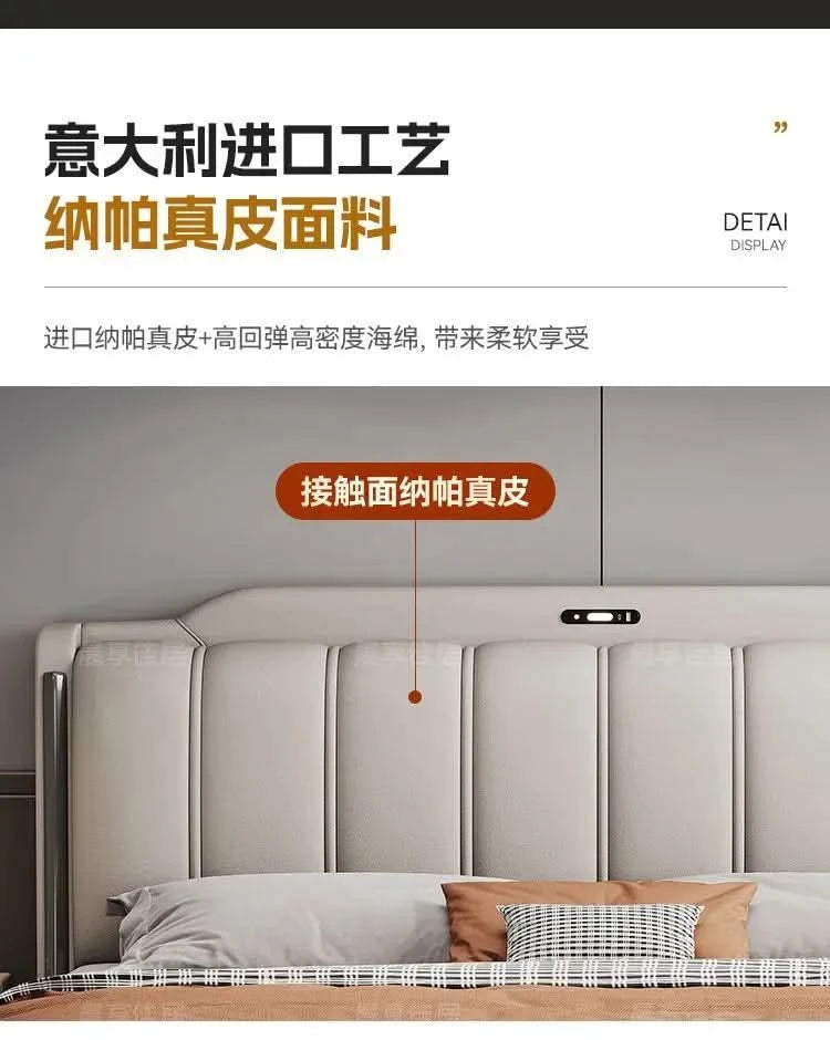 Bedsrooms Uniques Beds Frame Headboard Modern Luxury Beds Twin Storage Camas De Casal De Luxo Home Furniture Accessories