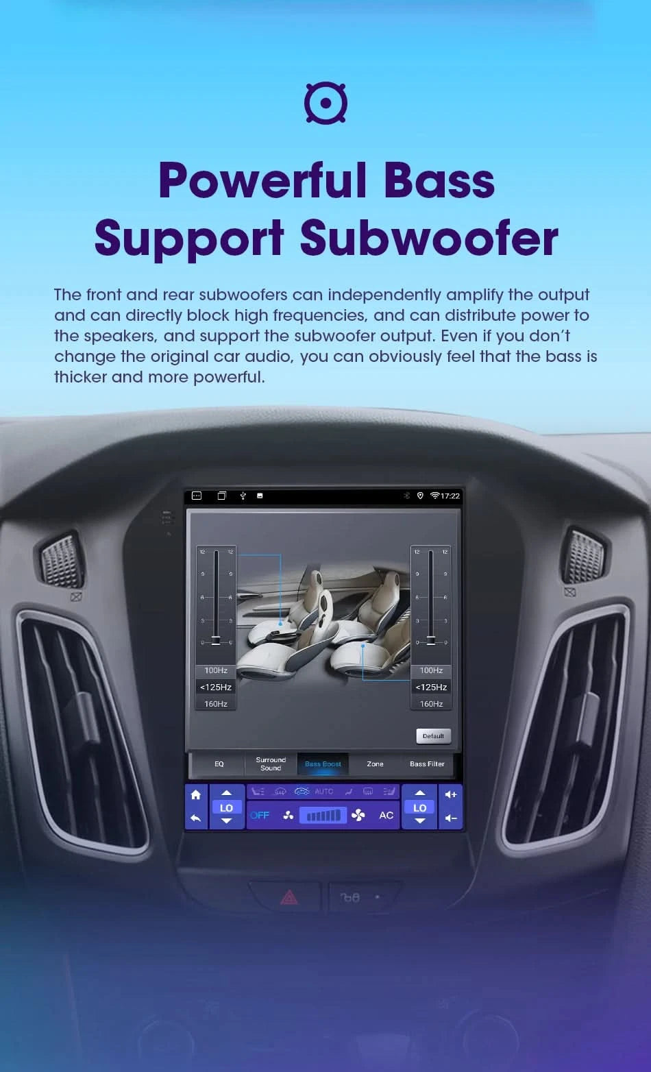 Srnubi 2 Din 9.7" Android 12 Carplay Car Radio for Ford Focus 3 Mk 3 2011 2012 - 2019 Multimedia Player 2Din GPS Auto Stereo DVD