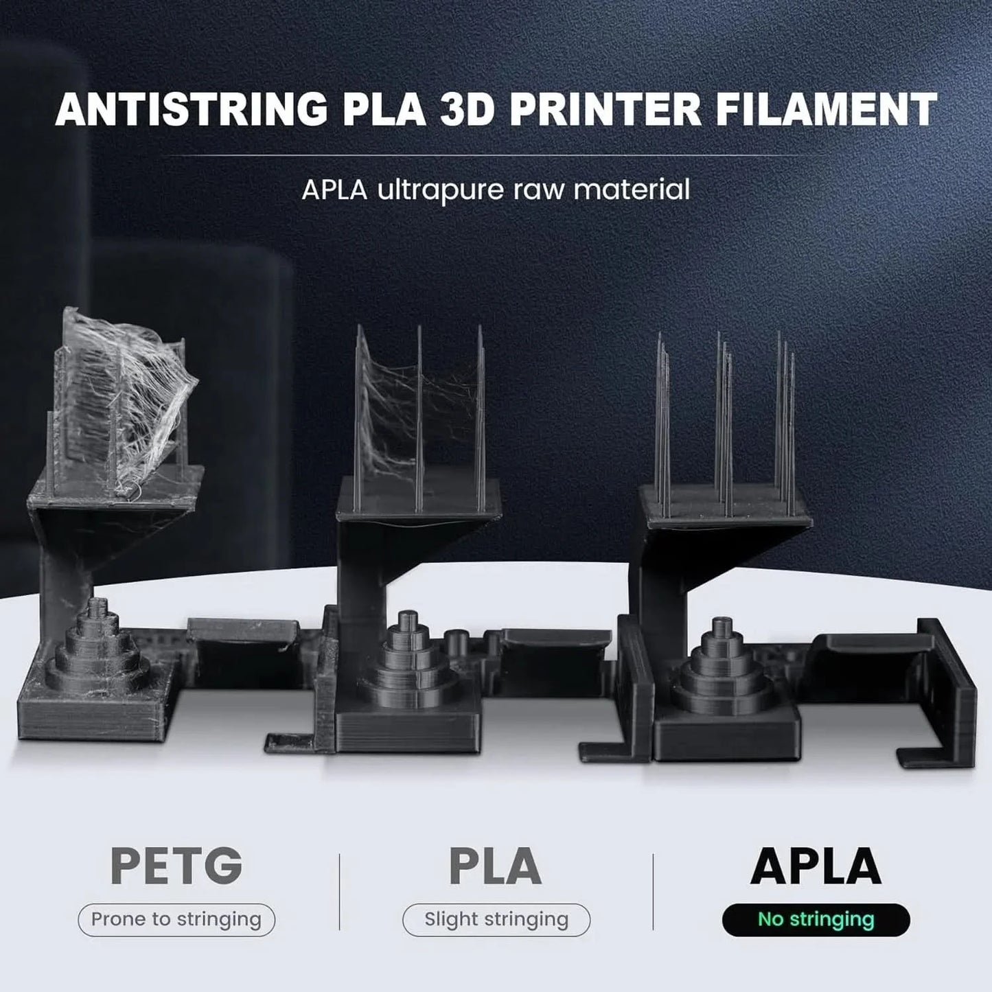 SUNLU 5KG 3D Filament High Speed PLA/PLA META/APLA/PLA MATTE 1.75mm 5Roll 1KG 3D Printer Filament for 3D Printer
