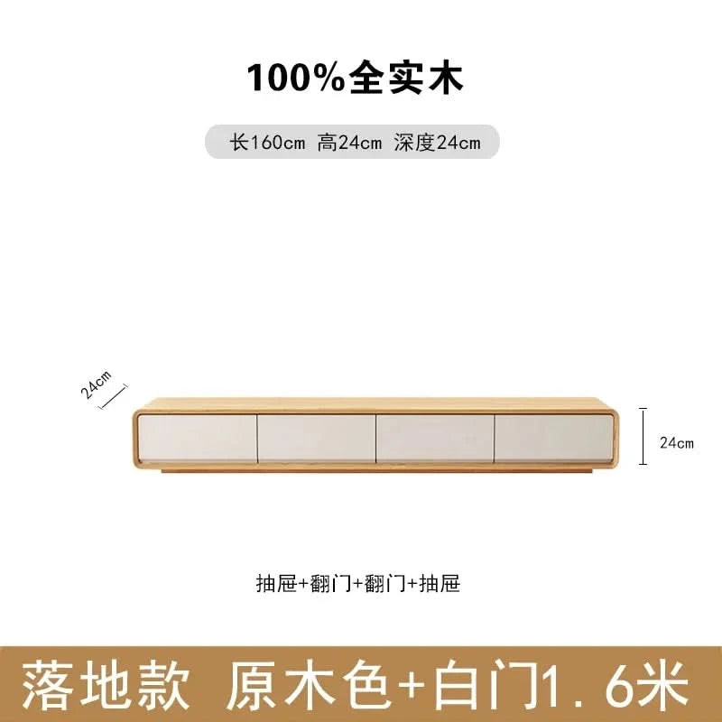 Wooden Long Tv Table Modern Design Nordic Accent Luxury Decoration Fashion Tv Stands Interior Archivadores Room Decorations