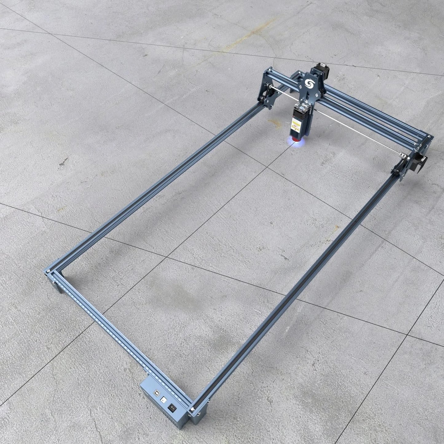 SCULPFUN S9 Lasermaschine 90W CO2 Laser-Effekt Gravur Schneidwerkzeug Hohe Genauigkeit 410x420mm Schnelle Montage