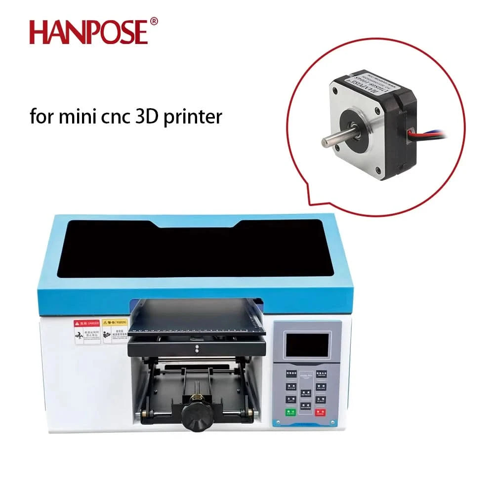 HANPOSE Nema17 Schrittmotor, Drehmoment 78 oz-in (52 N-cm), Strom 1,8 A. Modelle 17HS8401 17HS 2408 17HS3401S 17HS4401S 17HS6401S
