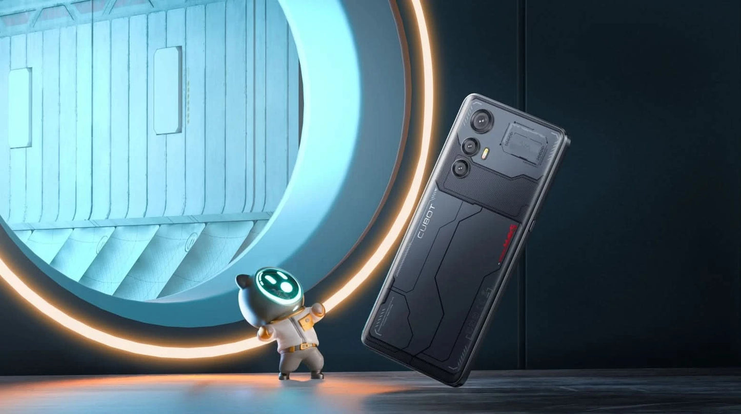 Gaming-Handys Cubot MAX 5, Helio Dimensity 8200 120Hz, 6,95" Display 100MP Kamera 12GB+256GB Kostengünstiges 5G Smartphone