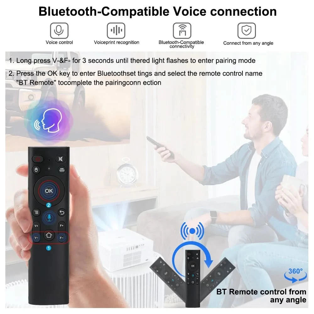 ThundeaL TDA7W Full HD 1080P Projektor Android WiFi 32G Beamer 4K Video TDA7 Sprachsteuerung 3D Smart TV Heimkino-Beamer