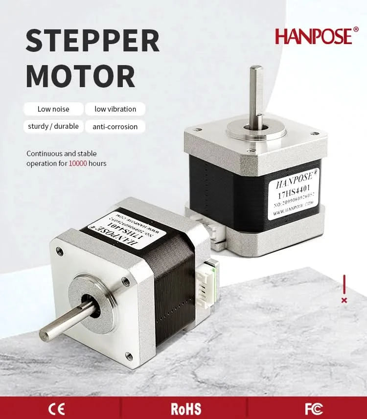 any Country 4-lead Nema17 Stepper Motor 42 motor NEMA17 motor 42BYGH 40N.CM 1.5A 17HS4401 for 3D printer and CNC