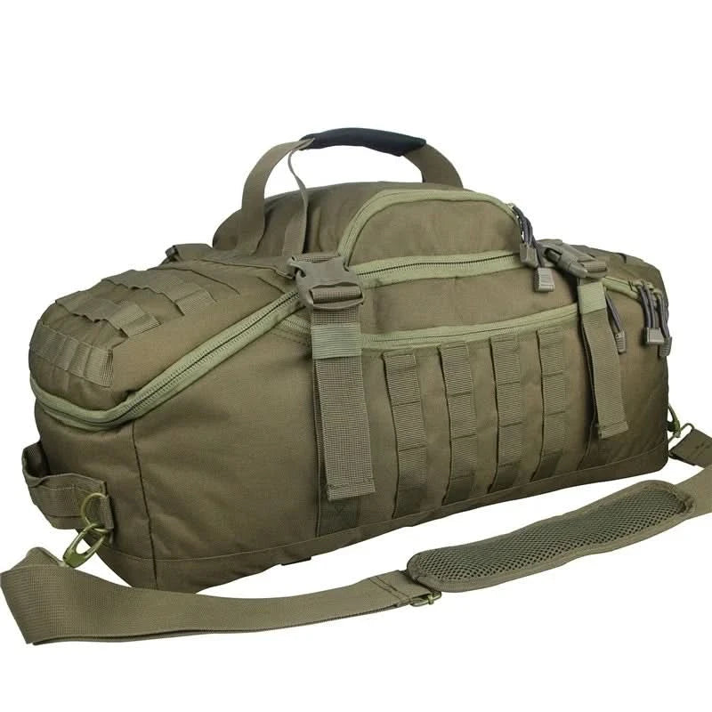LQARMY 30L 45L 80L Sport-Reisetasche Molle Taktischer Rucksack Fitnessstudio-Sporttasche Große Seesäcke für Camping Jagd Angeln