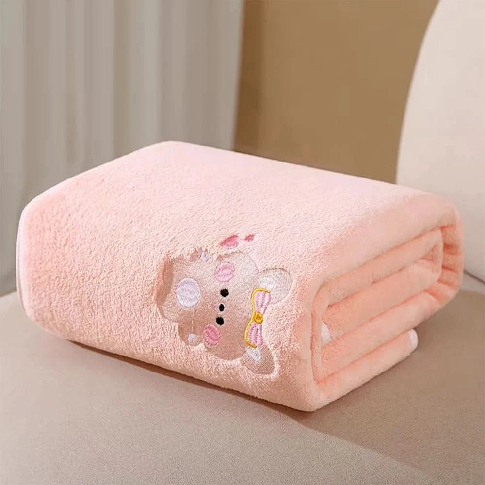 Kapuzen-Babyhandtuch für Neugeborene mit Ohren für Jungen und Mädchen 138*68cm --RISOVIT FTB0632