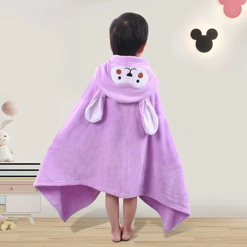 Kapuzen-Babyhandtuch für Neugeborene mit Ohren für Jungen und Mädchen 138*68cm --RISOVIT FTB0632