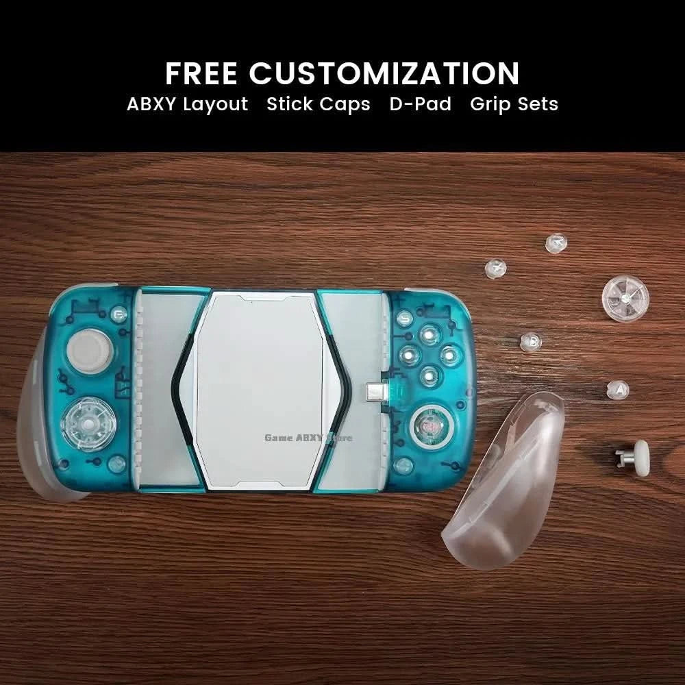 GameSir X3Pro Type-C Stretching Gaming Controllers With Cooler Hall Effect Dual Rumble Motors For Android Phones Custom Handle